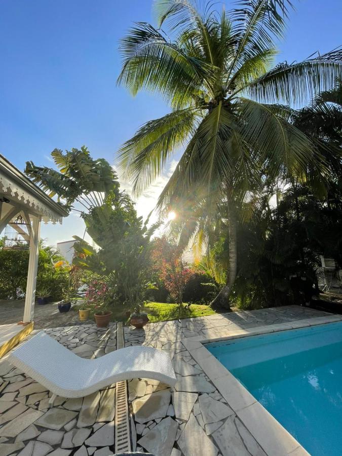 Chambre D'Hote Et Loft Dans Maison De Charme Piscine A Debordement La Villa Gialla Schoelcher Buitenkant foto