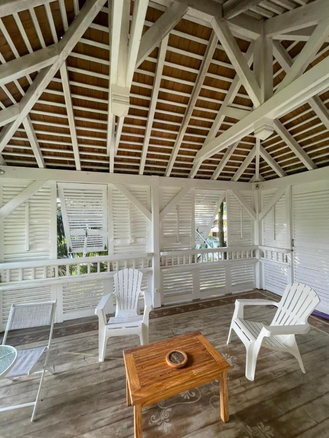 Chambre D'Hote Et Loft Dans Maison De Charme Piscine A Debordement La Villa Gialla Schoelcher Buitenkant foto
